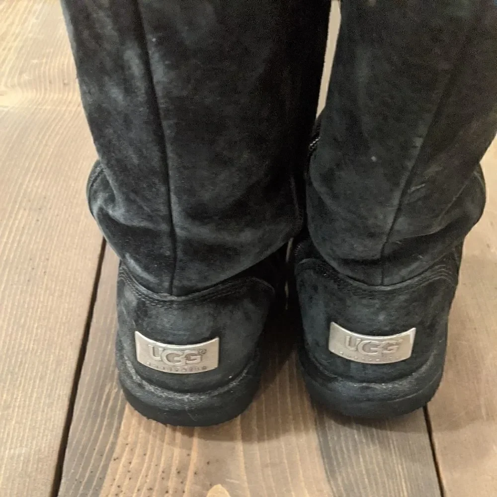 UGG Australia black Kenley sheepskin 1890 boots 7